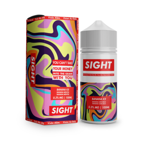 SIGHT – Banana Ice 100ml 3mg