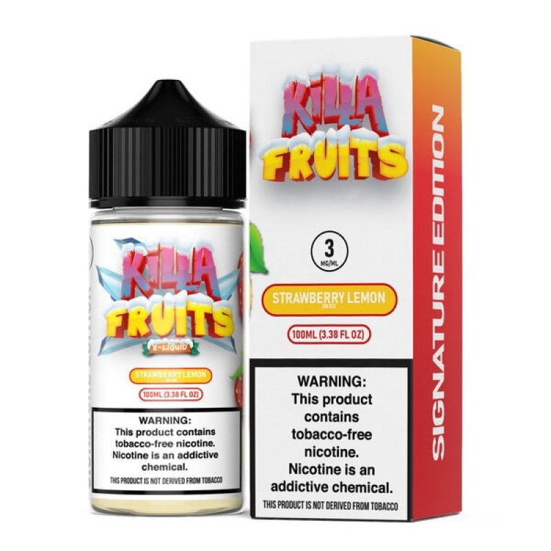 KILLA FRUITS - STRAWBERRY LEMON 100ml