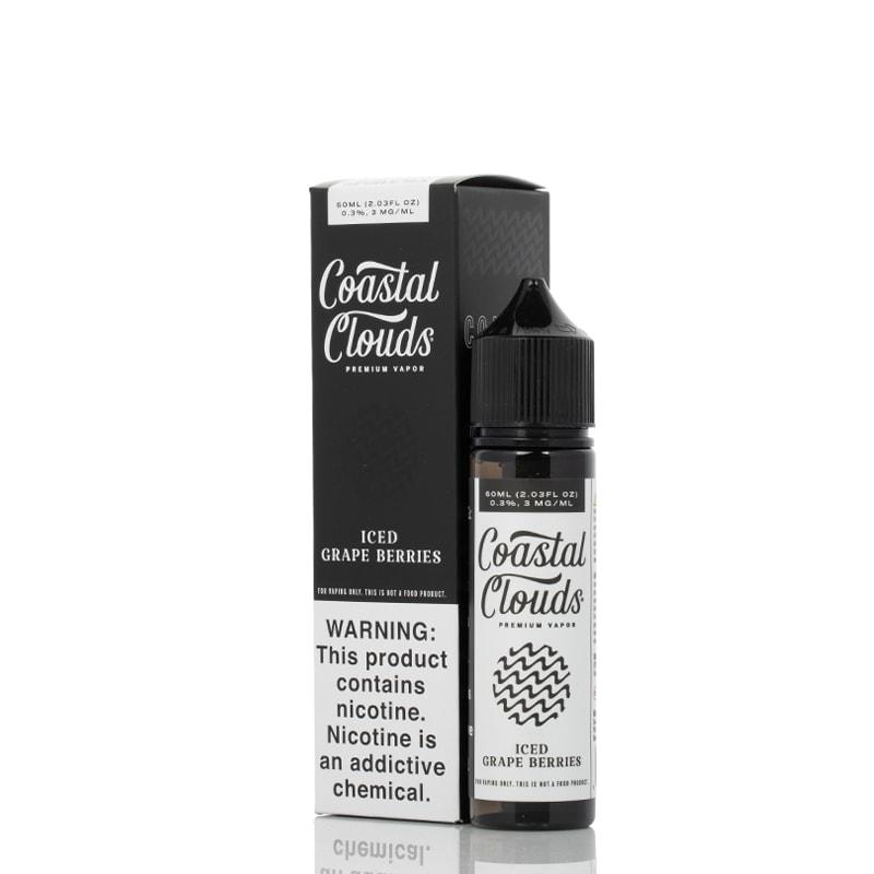 Coastal Clouds – Grape Berries Iced 60ml 3mg