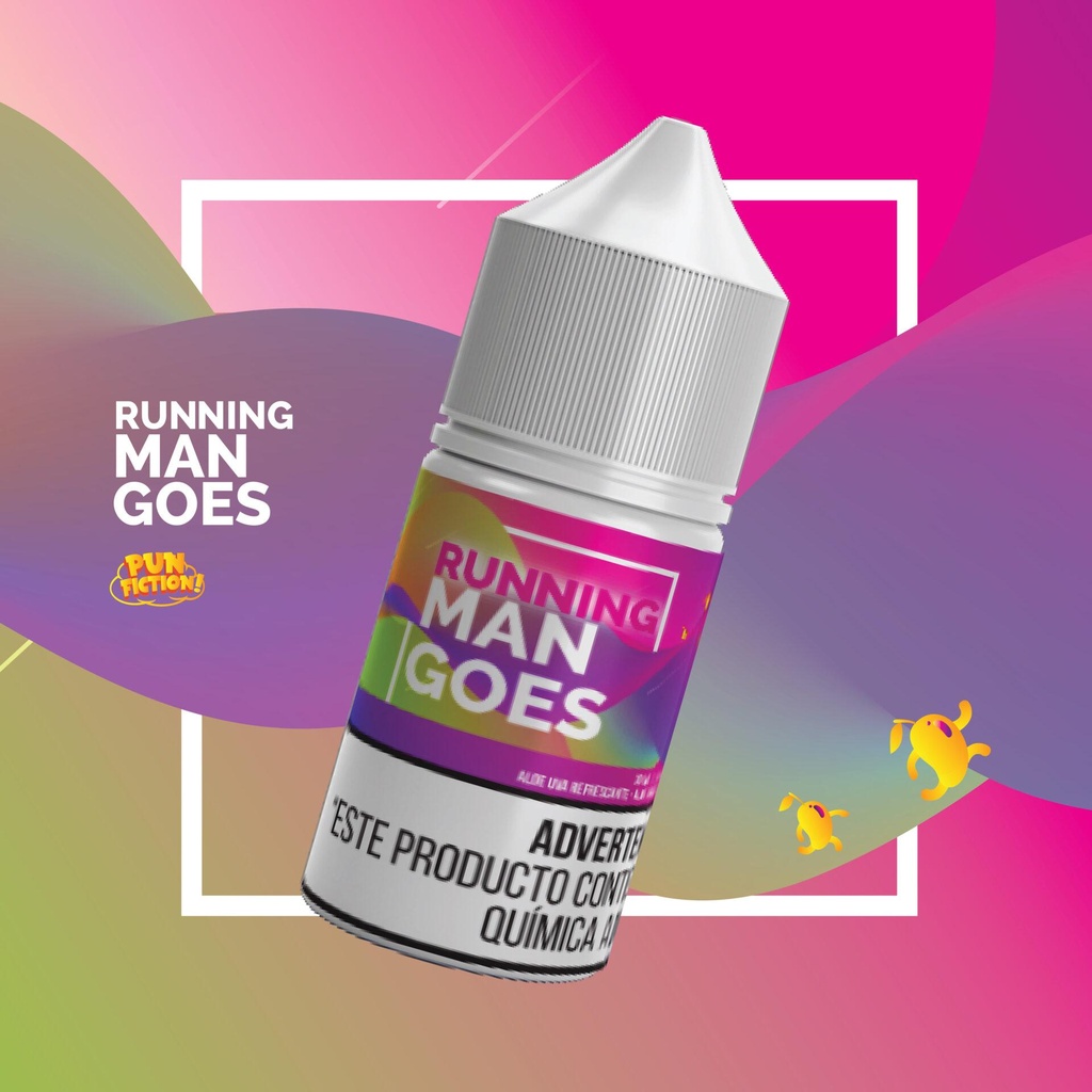 Pun Fiction – Running Man Goes – Aloe Grape 30ml salts