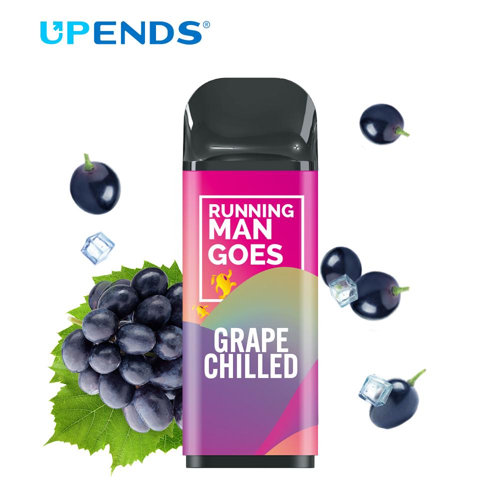 Cartucho Upends x Running Man Goes – Grape Chilled 5000 Puff -