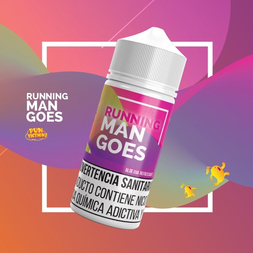 Pun Fiction – Running Man Goes – Aloe Grape 100ml